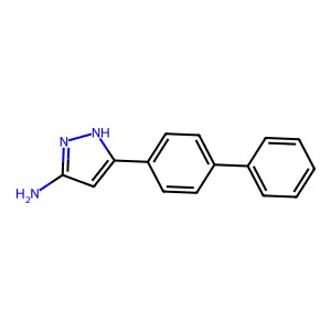 5-[1,1'-Biphenyl]-4-yl-1H-pyrazol-3-amine structure