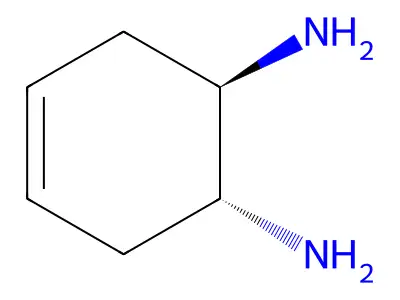 Cyclohex-4-ene-1,2-diamine structure