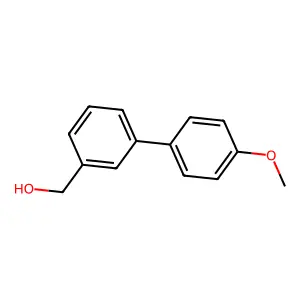 (3-(4-Methoxyphenyl)phenyl)methanol structure
