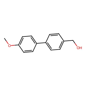 (4'-Methoxy[1,1'-biphenyl]-4-yl)methanol structure