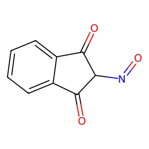 1H-Indene-1,3(2H)-dione, 2-nitroso- structure