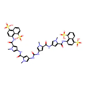 Distamycin analog structure