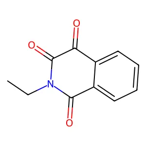 Isoquinoline-1,3,4-trione, 2-ethyl- structure