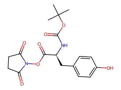 Boc-Tyr-OSu structure