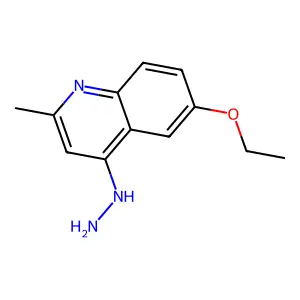 6-Ethoxy-4-hydrazinyl-2-methylquinoline structure