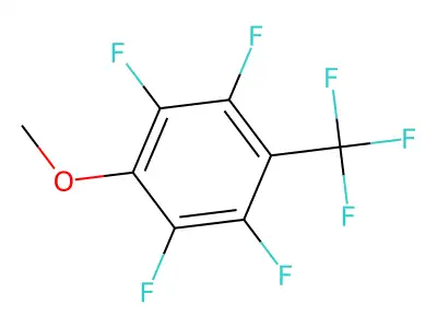 1,2,4,5-Tetrafluoro-3-methoxy-6-(trifluoromethyl)benzene structure