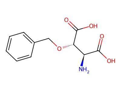 2-Amino-3-phenylmethoxybutanedioic acid structure