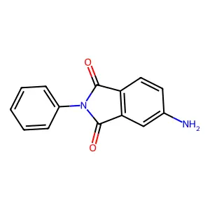 5-amino-2-phenyl-1H-isoindole-1,3(2H)-dione structure