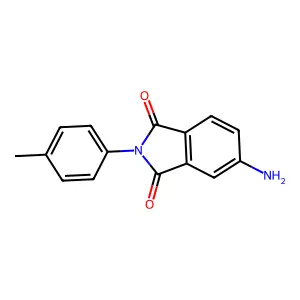 5-Amino-2-(4-methylphenyl)isoindole-1,3-dione structure