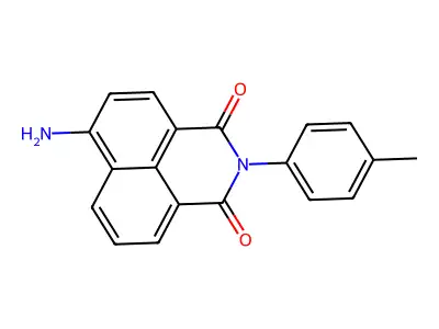 6-amino-2-(4-methylphenyl)-1H-benzo[de]isoquinoline-1,3(2H)-dione structure