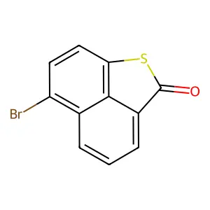 6-bromo-2H-naphtho[1,8-bc]thiophen-2-one structure