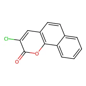 3-chloro-2H-benzo[h]chromen-2-one structure