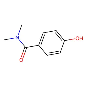 4-hydroxy-N,N-dimethylbenzamide structure