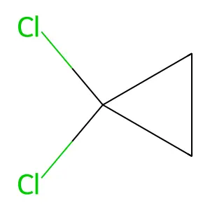 Cyclopropane, 1,1-dichloro- structure