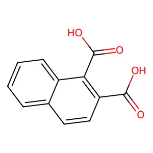1,2-萘二甲酸 structure