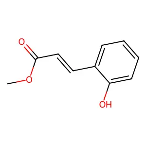 Methyl 3-(2-hydroxyphenyl)prop-2-enoate structure