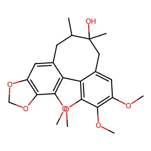 Schisandrol B structure