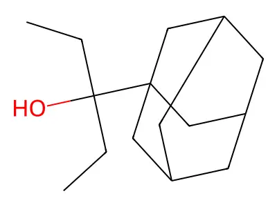 3-(1-Adamantyl)pentan-3-ol structure
