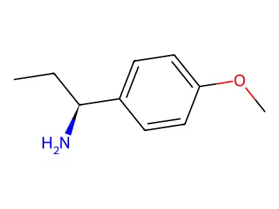 (S)-1-(4-Methoxyphenyl)propan-1-amine structure