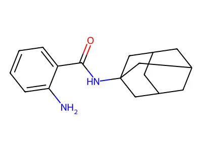 N-(1-adamantyl)-2-aminobenzamide structure