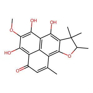 Deoxyherquienone structure