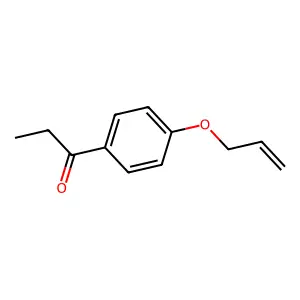 1-Propanone, 1-(4-(2-propenyloxy)phenyl)- structure