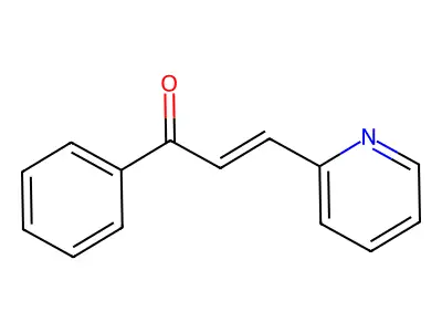 3-(2-Pyridyl)-acrylophenone structure