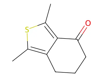 1,3-Dimethyl-6,7-dihydrobenzo[c]thiophen-4(5H)-one structure