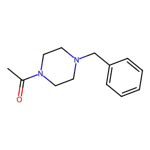 1-Acetyl-4-benzylpiperazine structure