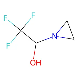 1-(Aziridin-1-yl)-2,2,2-trifluoroethanol structure