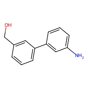 [3-(3-Aminophenyl)phenyl]methanol structure