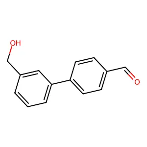 3'-(Hydroxymethyl)-[1,1'-biphenyl]-4-carbaldehyde structure