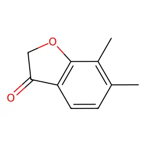 3(2H)-Benzofuranone, 6,7-dimethyl- structure