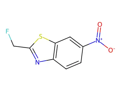 2-(Fluoromethyl)-6-nitro-1,3-benzothiazole structure