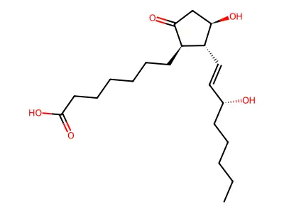 15(R)-Prostaglandin E1 structure