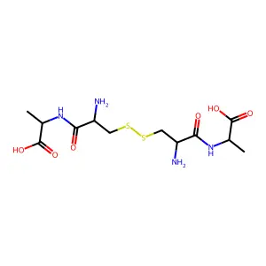 (H-Cys-Ala-OH)2 structure