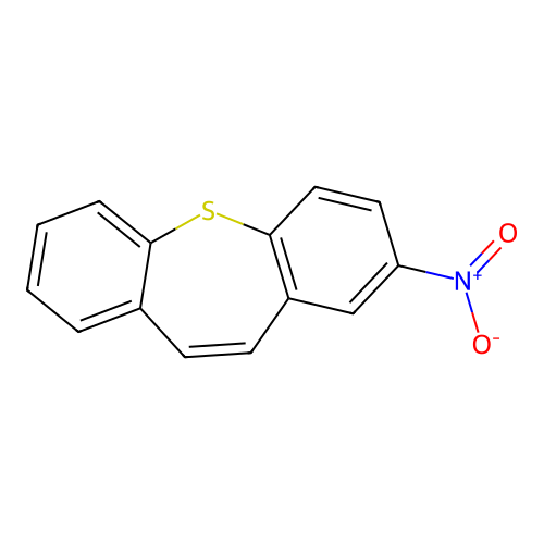 3-Nitrobenzo[b][1]benzothiepine structure
