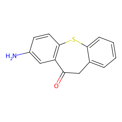 3-amino-6H-benzo[b][1]benzothiepin-5-one structure