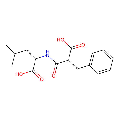 (S)-2-((R)-2-Carboxy-3-phenylpropanamido)-4-methylpentanoic acid structure