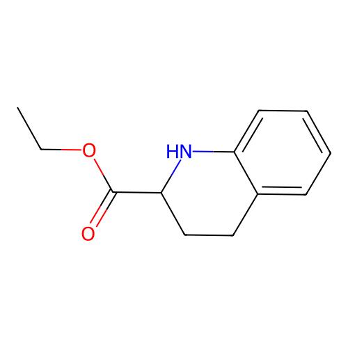 Ethyl 1,2,3,4-tetrahydroquinoline-2-carboxylate structure