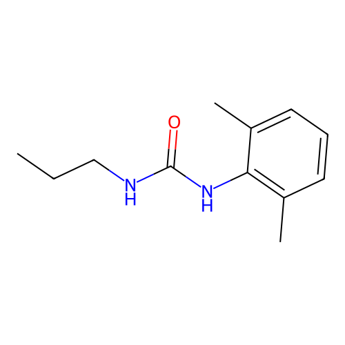 N-(2,6-dimethylphenyl)-N'-propylurea structure