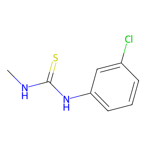 1-(3-Chlorophenyl)-3-methylthiourea structure