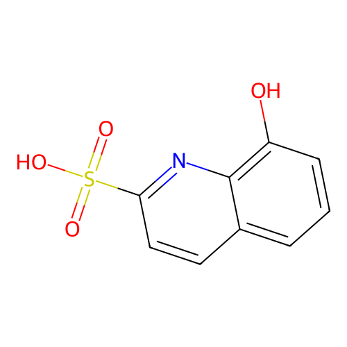 8-Hydroxyquinoline-2-sulfonic acid structure