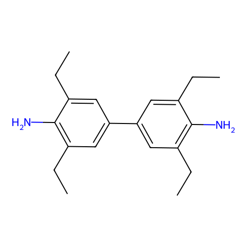 3,3',5,5'-Tetraethyl-[1,1'-biphenyl]-4,4'-diamine structure