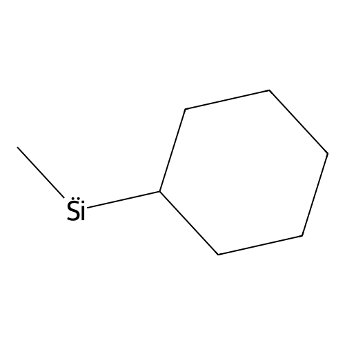 Cyclohexyl(methyl)silane structure