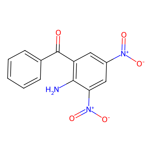 2-Benzoyl-4,6-dinitroaniline structure