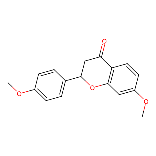 4',7-Dimethoxyflavanone structure
