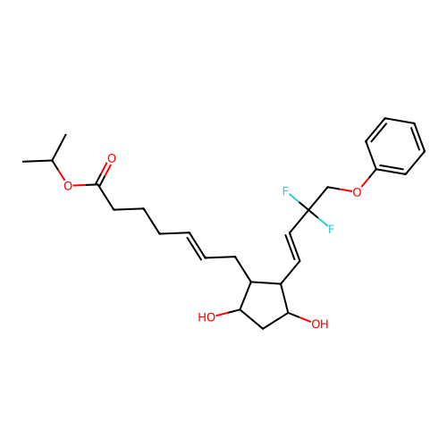 他氟前列素 structure