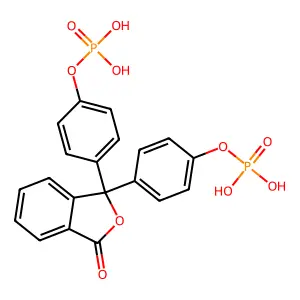 酚酞二磷酸酯 structure