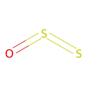 一氧化二硫 structure